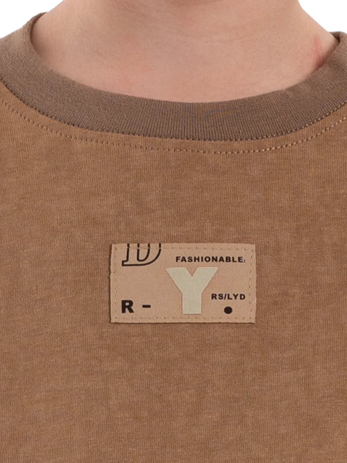 Джемпер для мальчика О37179 (коричневый)