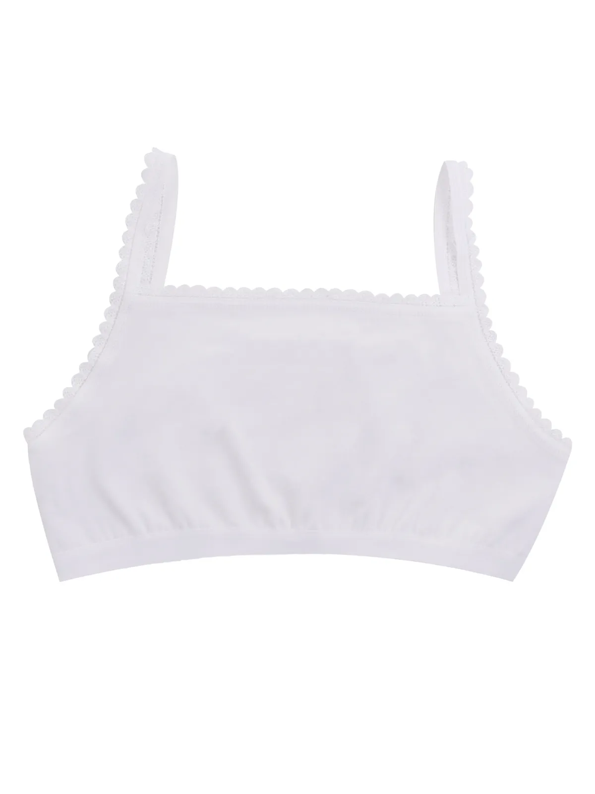 Топ для девочки 04165 (белый)