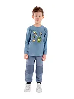 Джемпер для мальчика О37098 (деним)