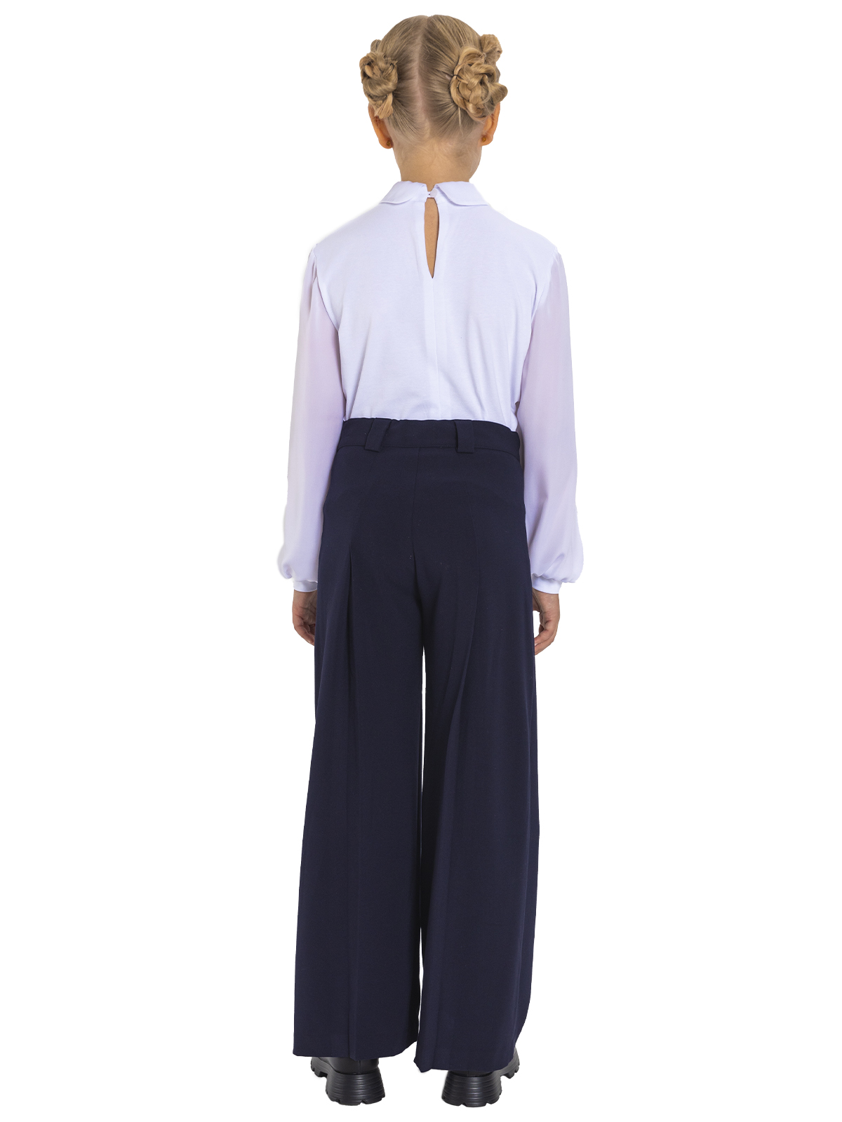 Брюки для девочки О76995 (синий)