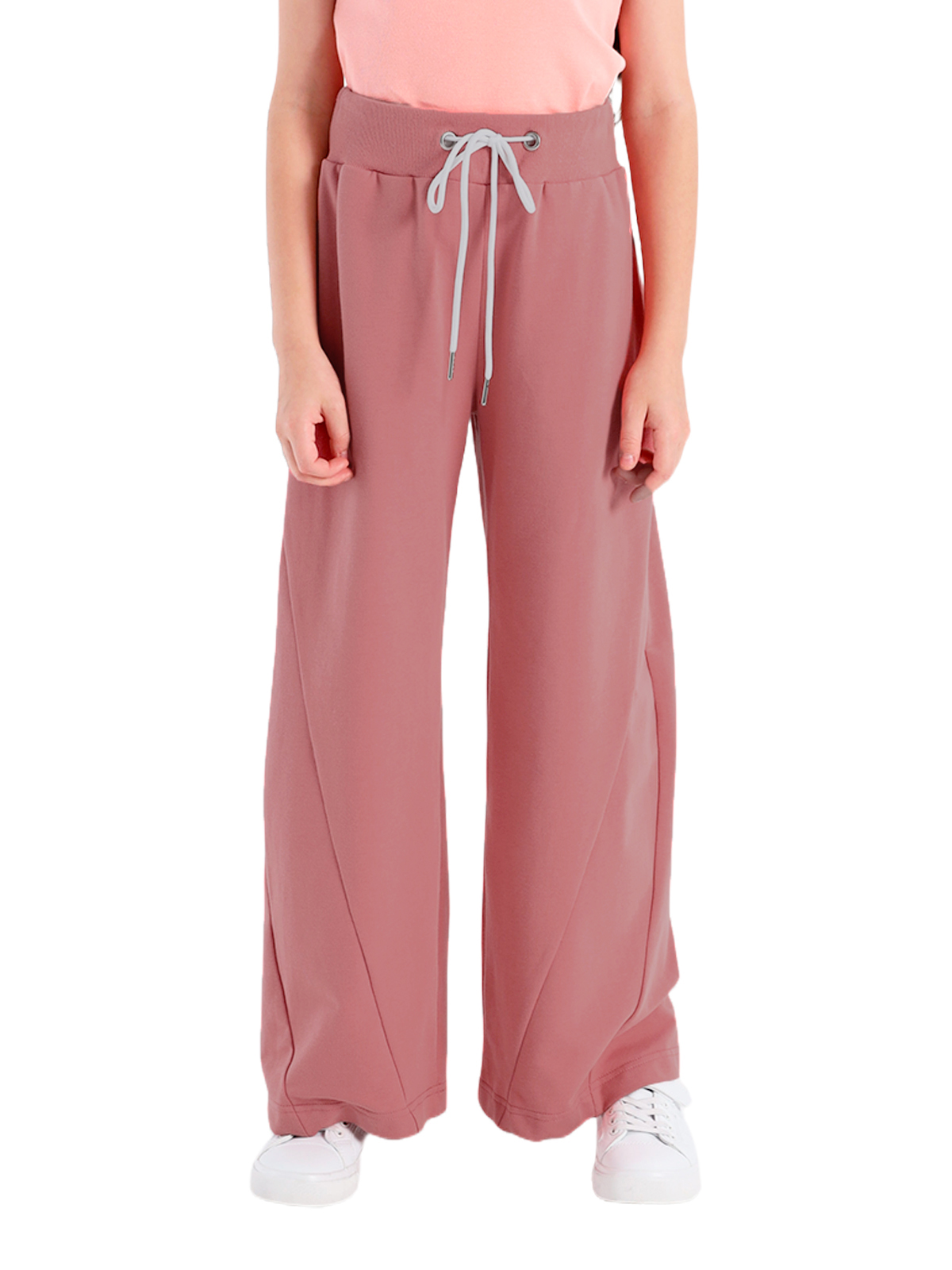 Брюки для девочки О57279 (красный)