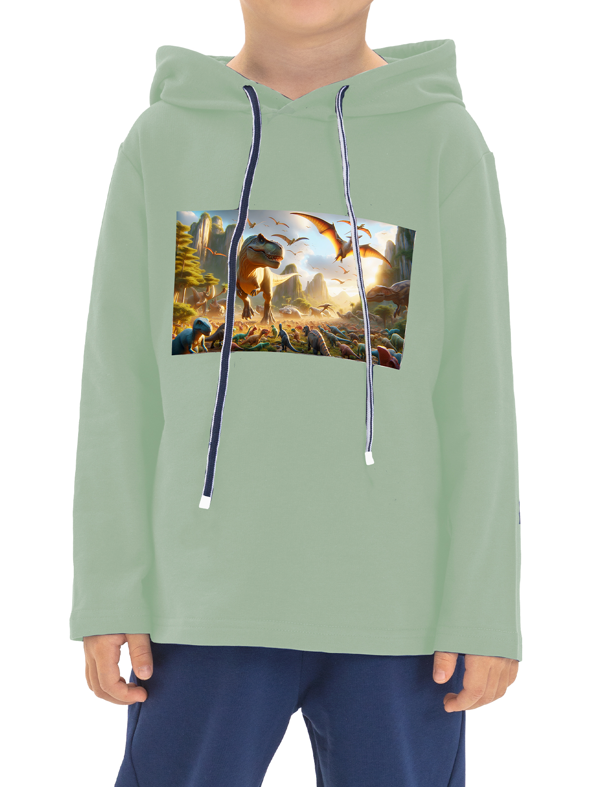 Джемпер для мальчика О35830 (зеленый)