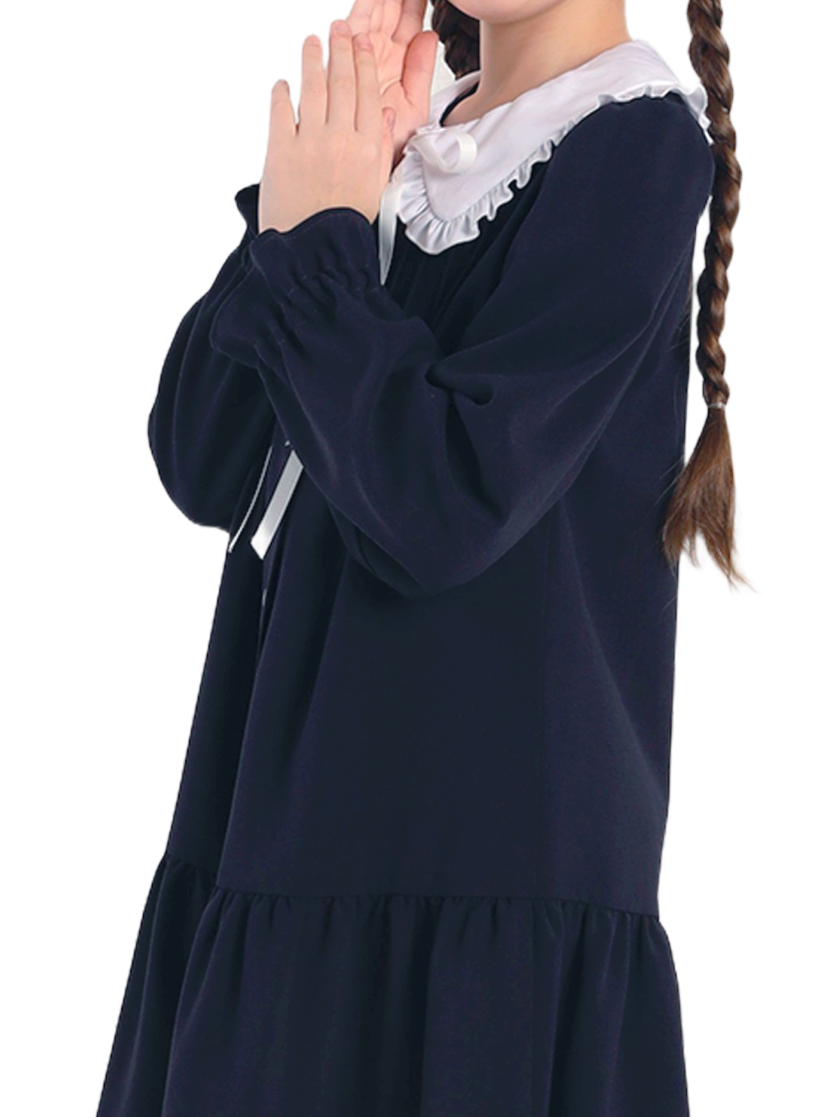 Платье для девочки О77053 (синий)