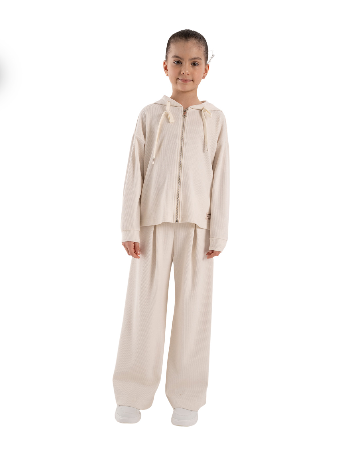 Джемпер для девочки О67077 (белый)