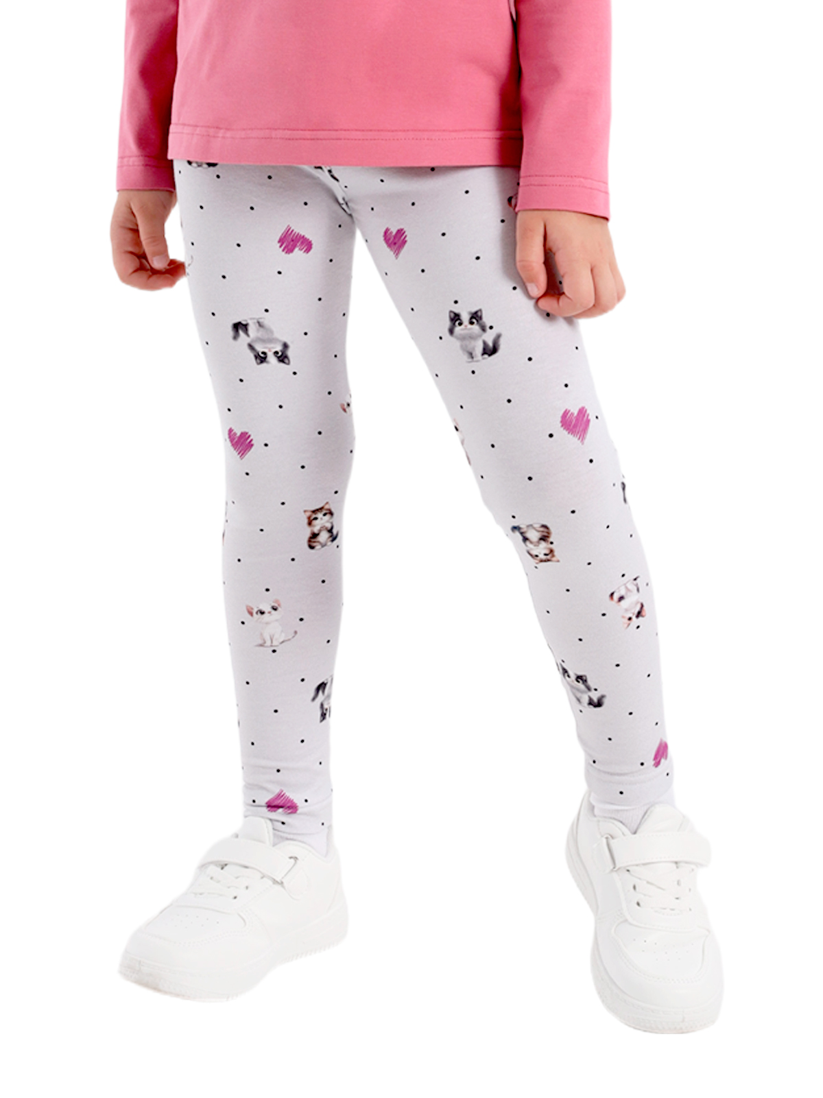 Брюки для девочки О57245 (бежевый)