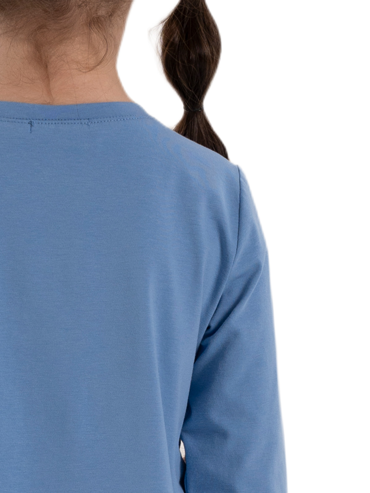 Джемпер для девочки О67142 (синий)