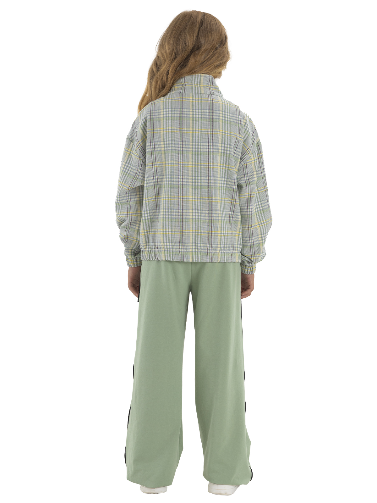 Жакет для девочки О56825 (зеленый)