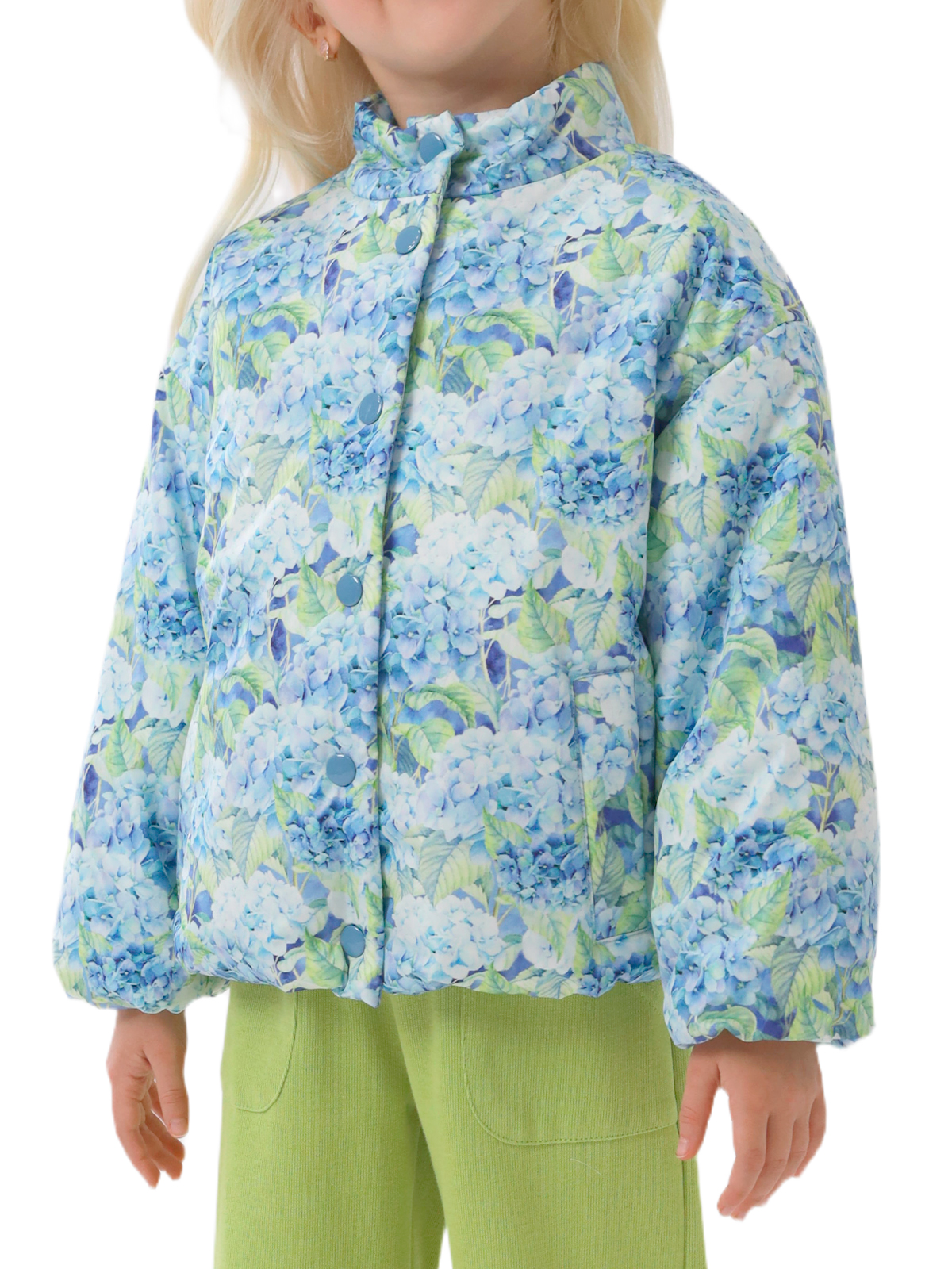 Куртка для девочки О57298 (голубой)