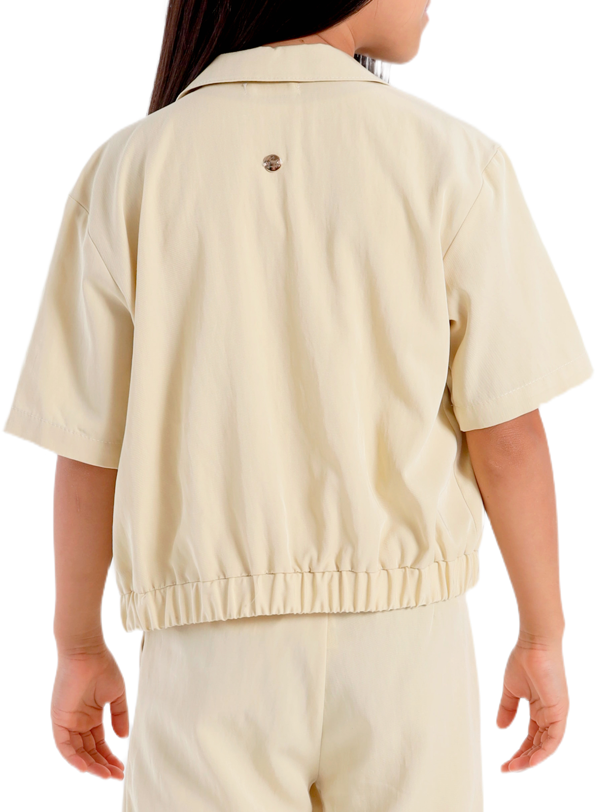 Жакет для девочки О57290 (молочный)