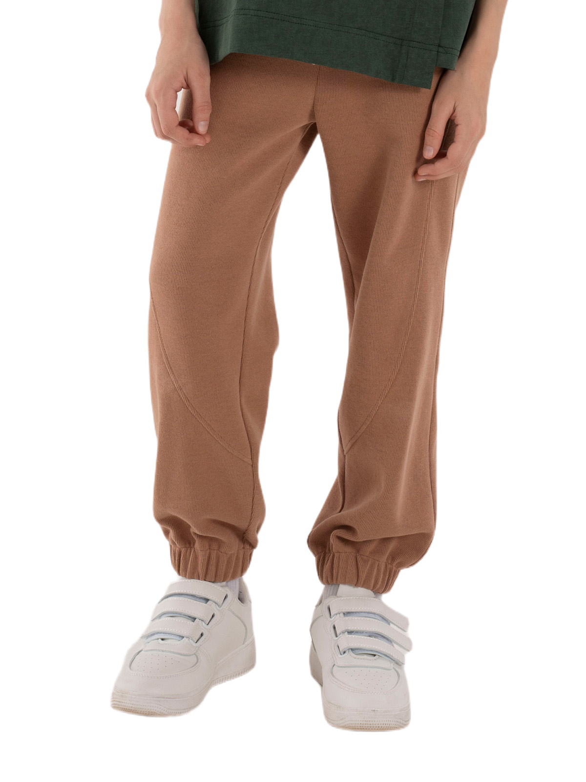 Брюки для мальчика О37170 (коричневый)