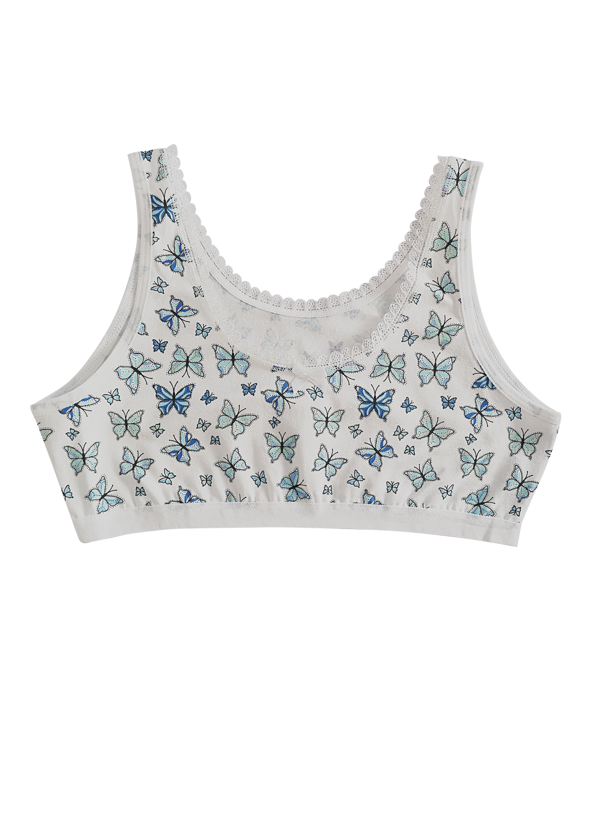 Топ для девочки 04079 (голубой)