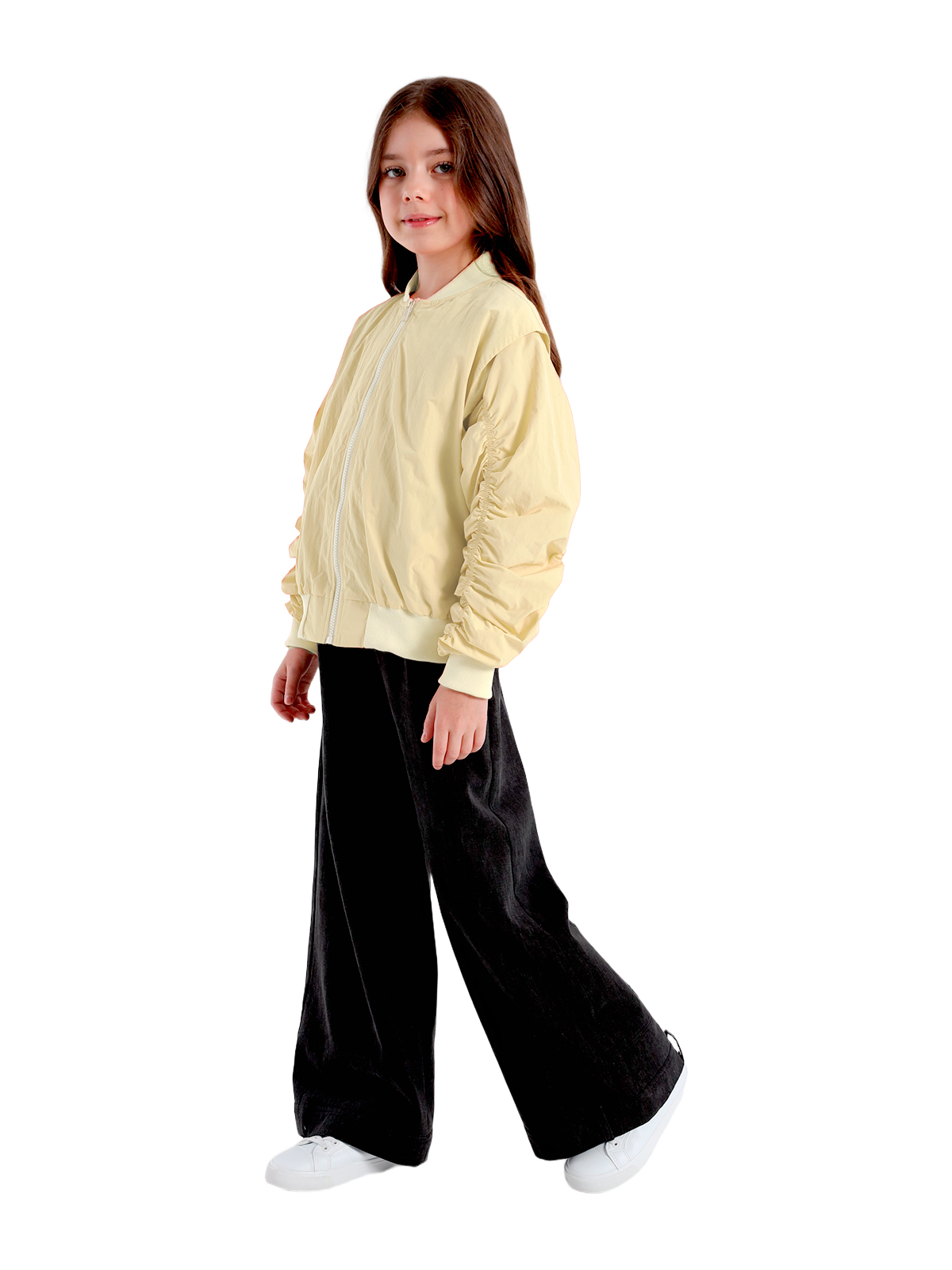 Куртка для девочки О57272 (желтый)