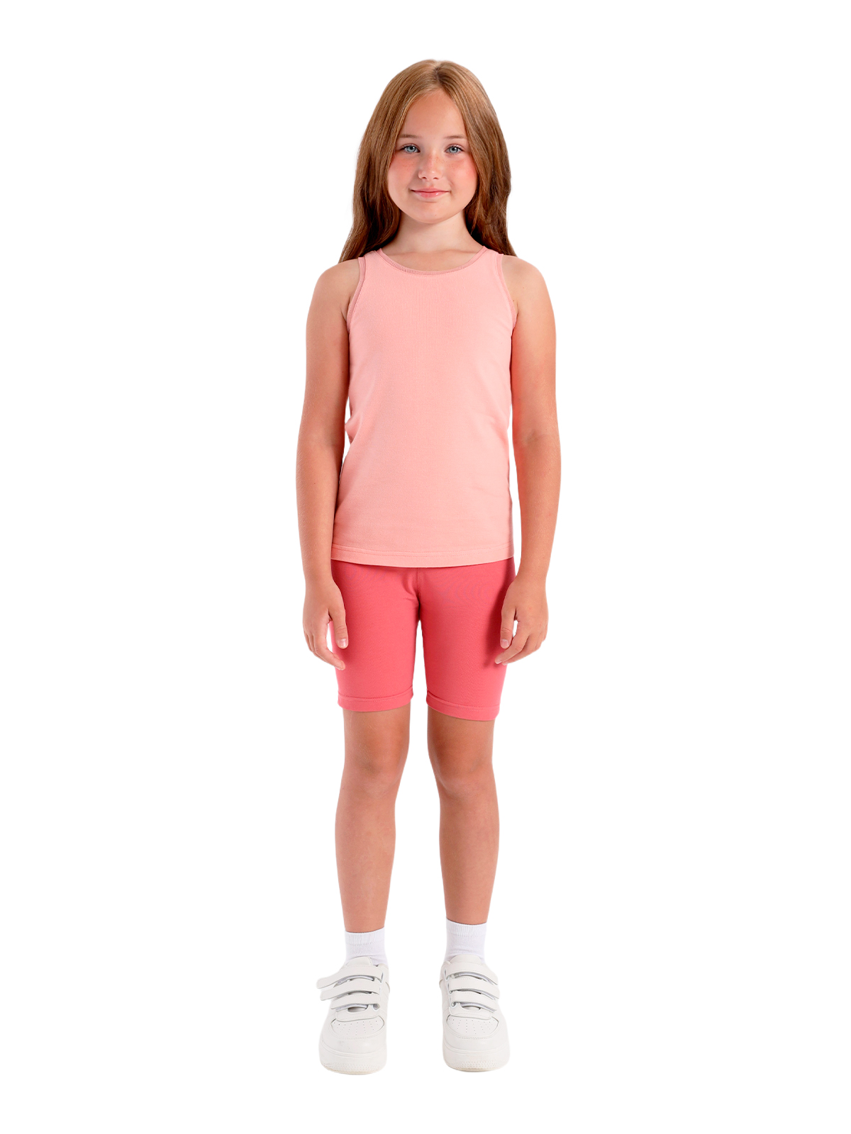 Шорты для девочки О57283 (красный)