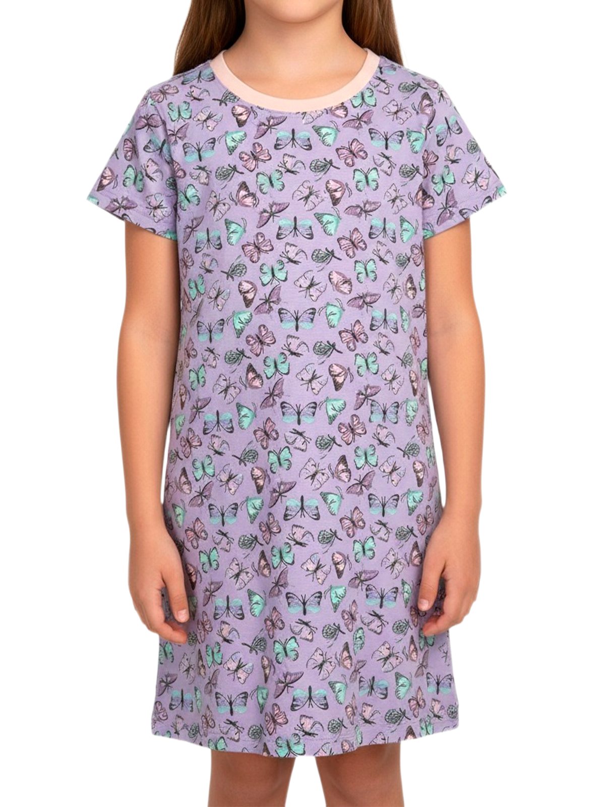 Ночная сорочка для девочки 06061 (мультиколор)