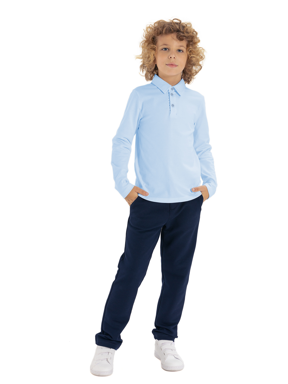 Джемпер для мальчика О13904 (голубой)