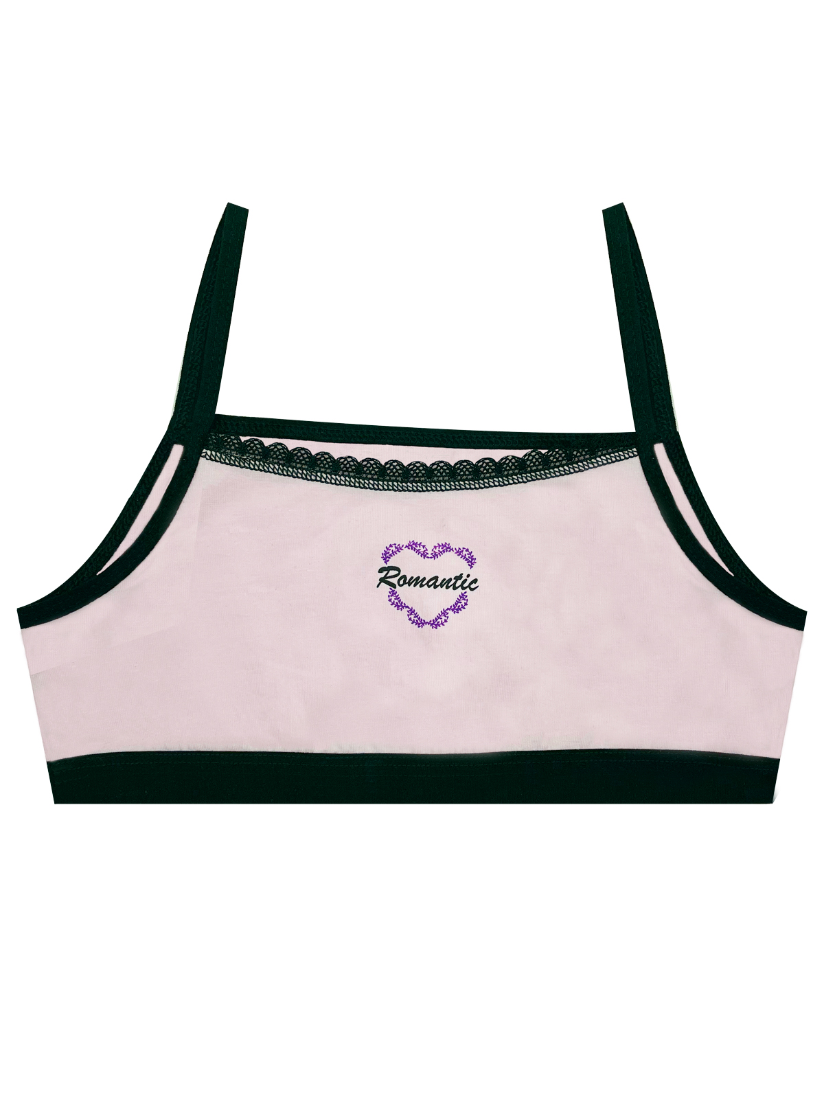 Топ для девочки 04148 (розовый)