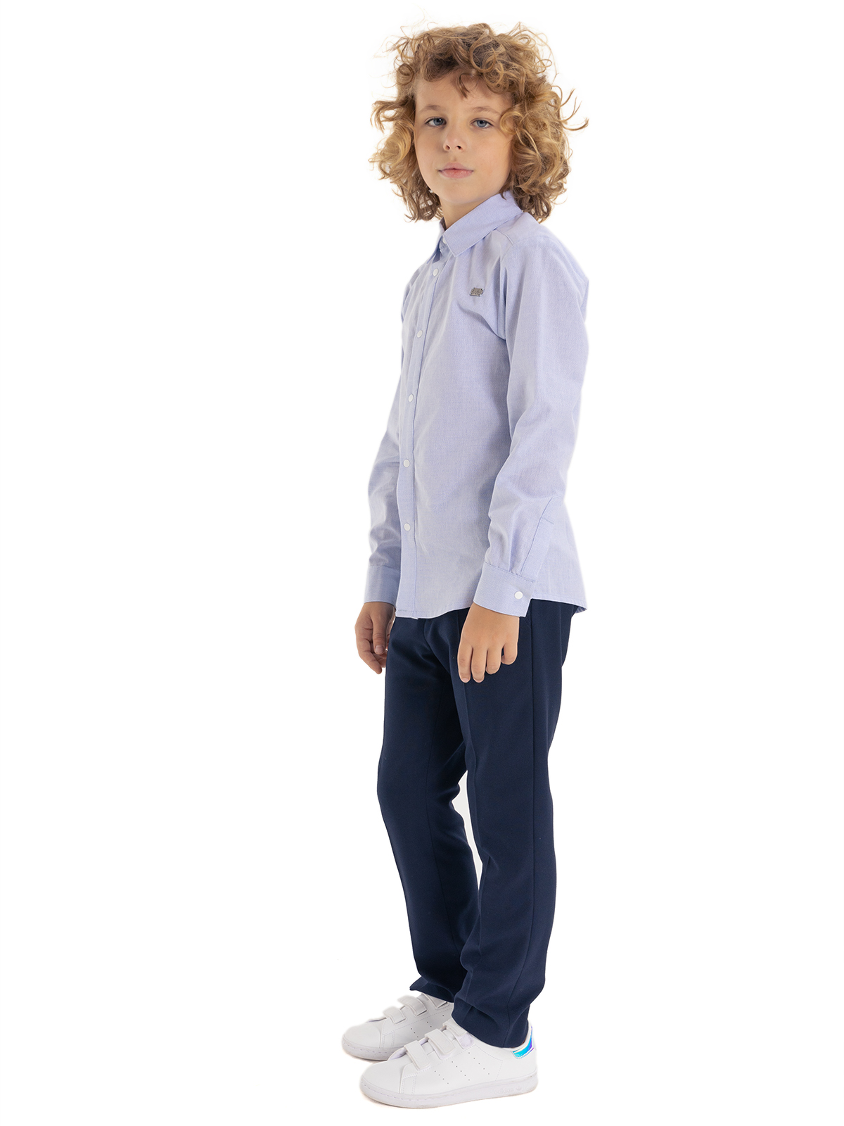 Верхняя сорочка для мальчика О16118 (голубой)