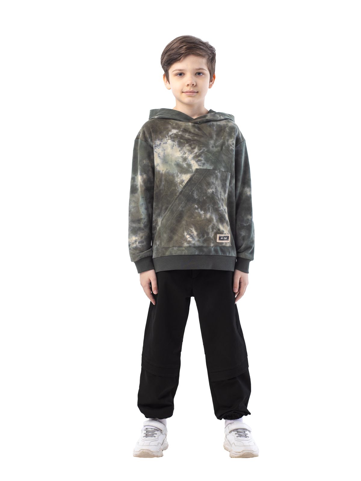 Брюки для мальчика О36680 (черный)