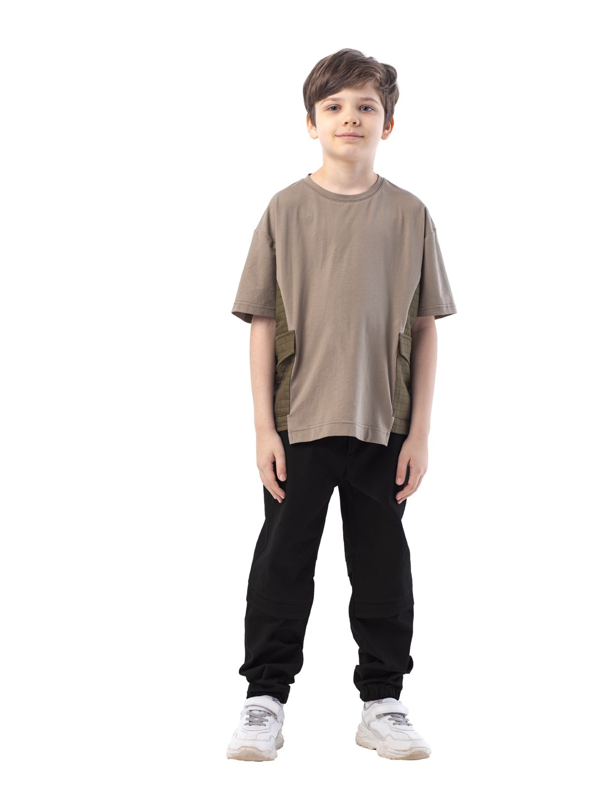 Брюки для мальчика О36680 (черный)