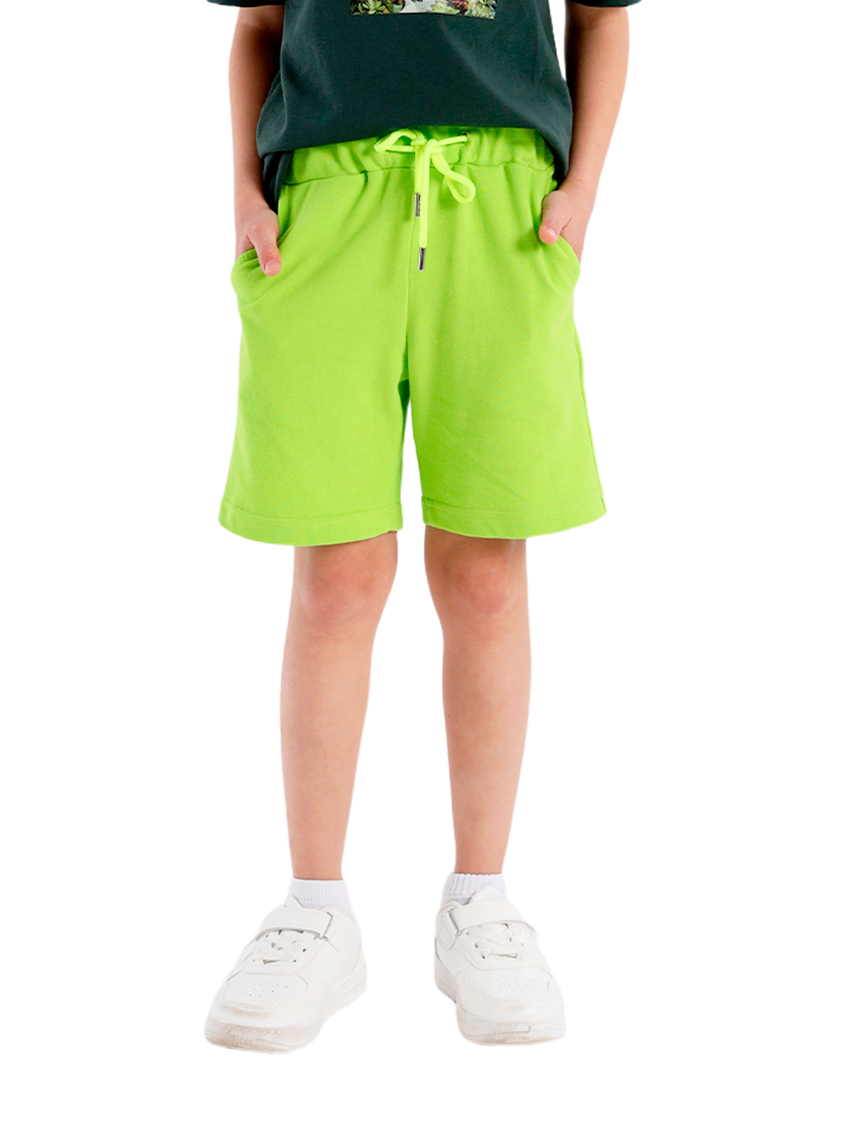 Шорты для мальчика О46968 (лайм)