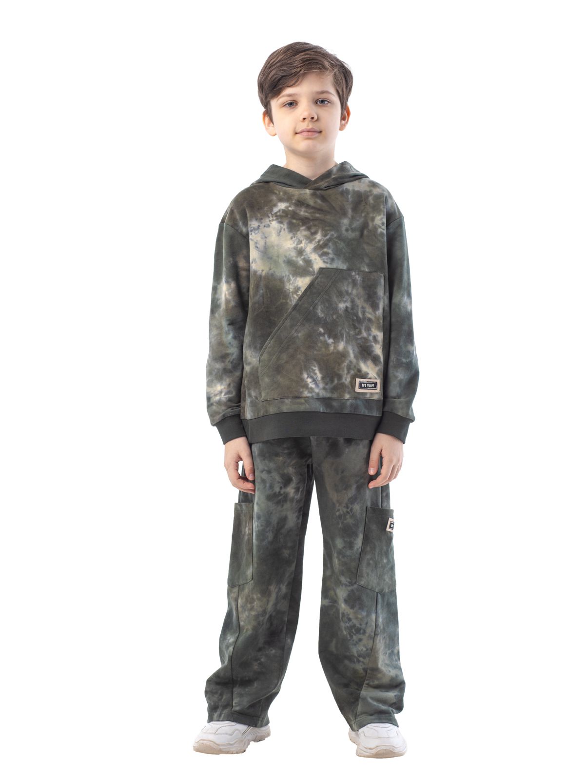 Брюки для мальчика О36681 (хаки)