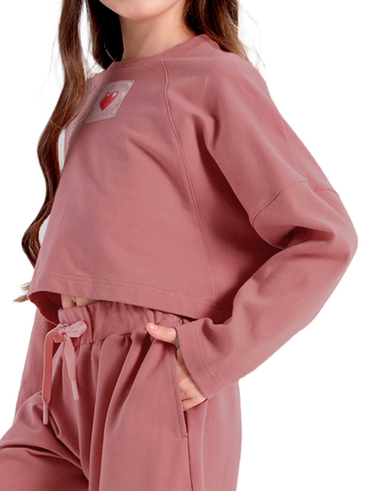 Джемпер для девочки О57274 (красный)