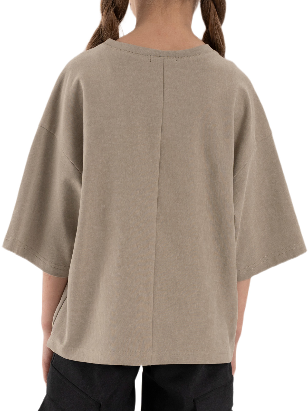 Джемпер для девочки О67078 (хаки)