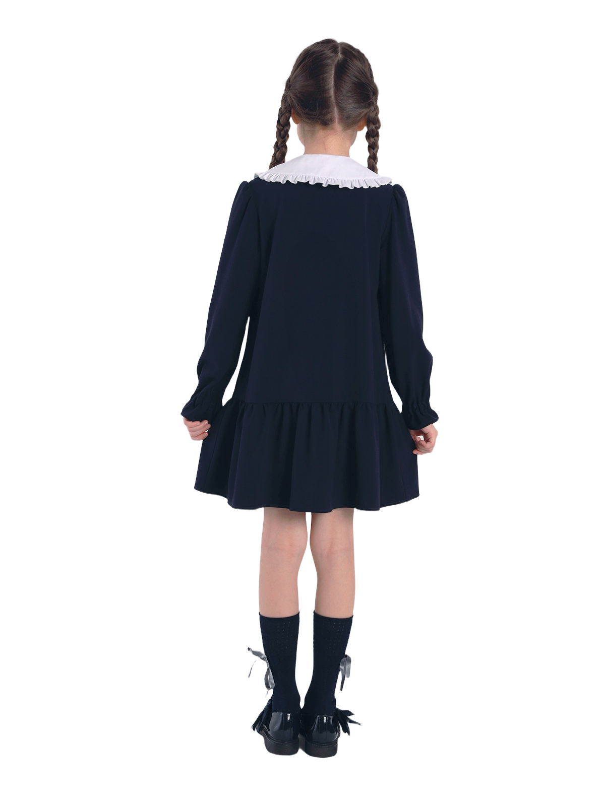 Платье для девочки О77053 (синий)