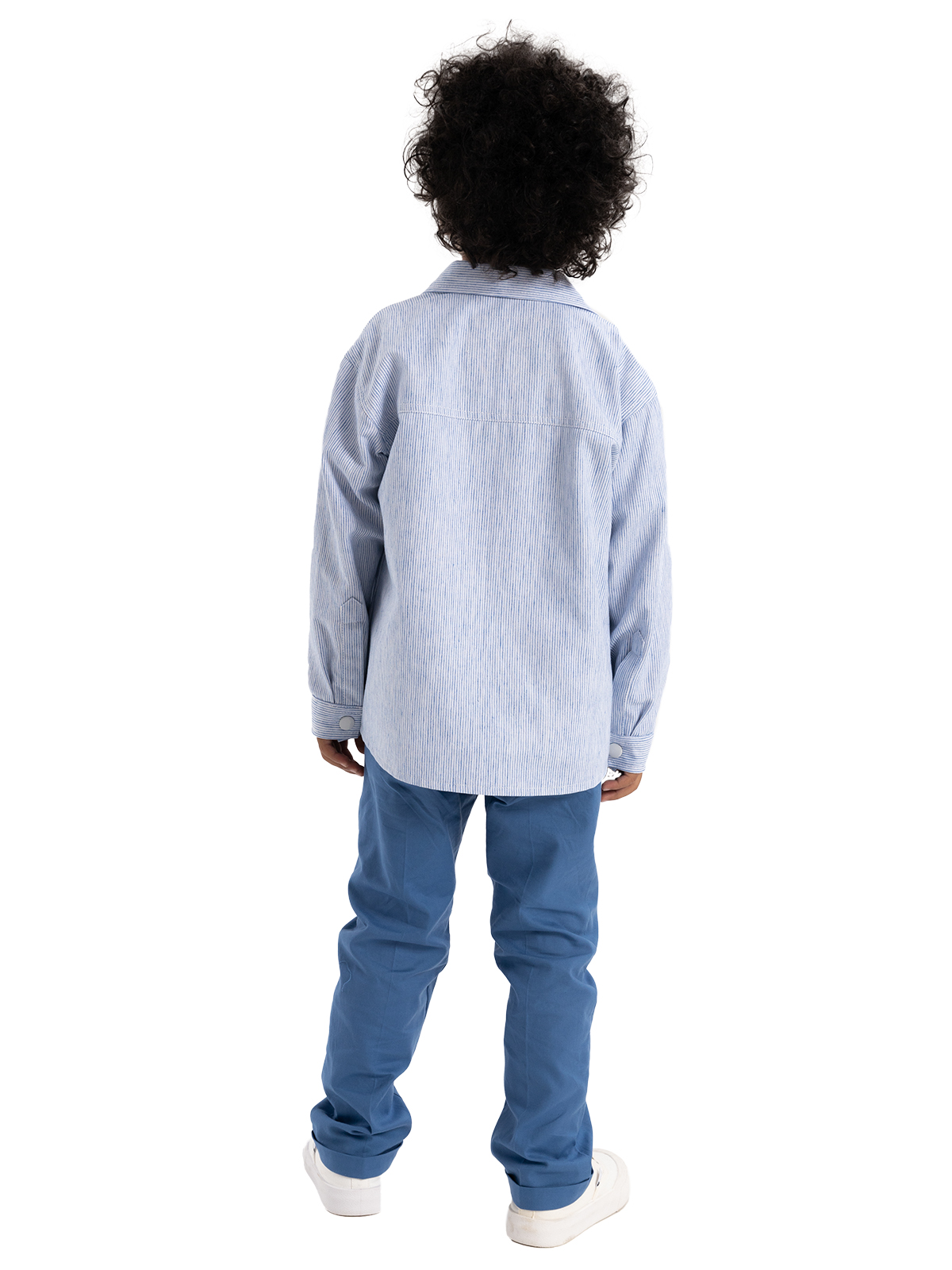 Брюки для мальчика О46471 (деним)