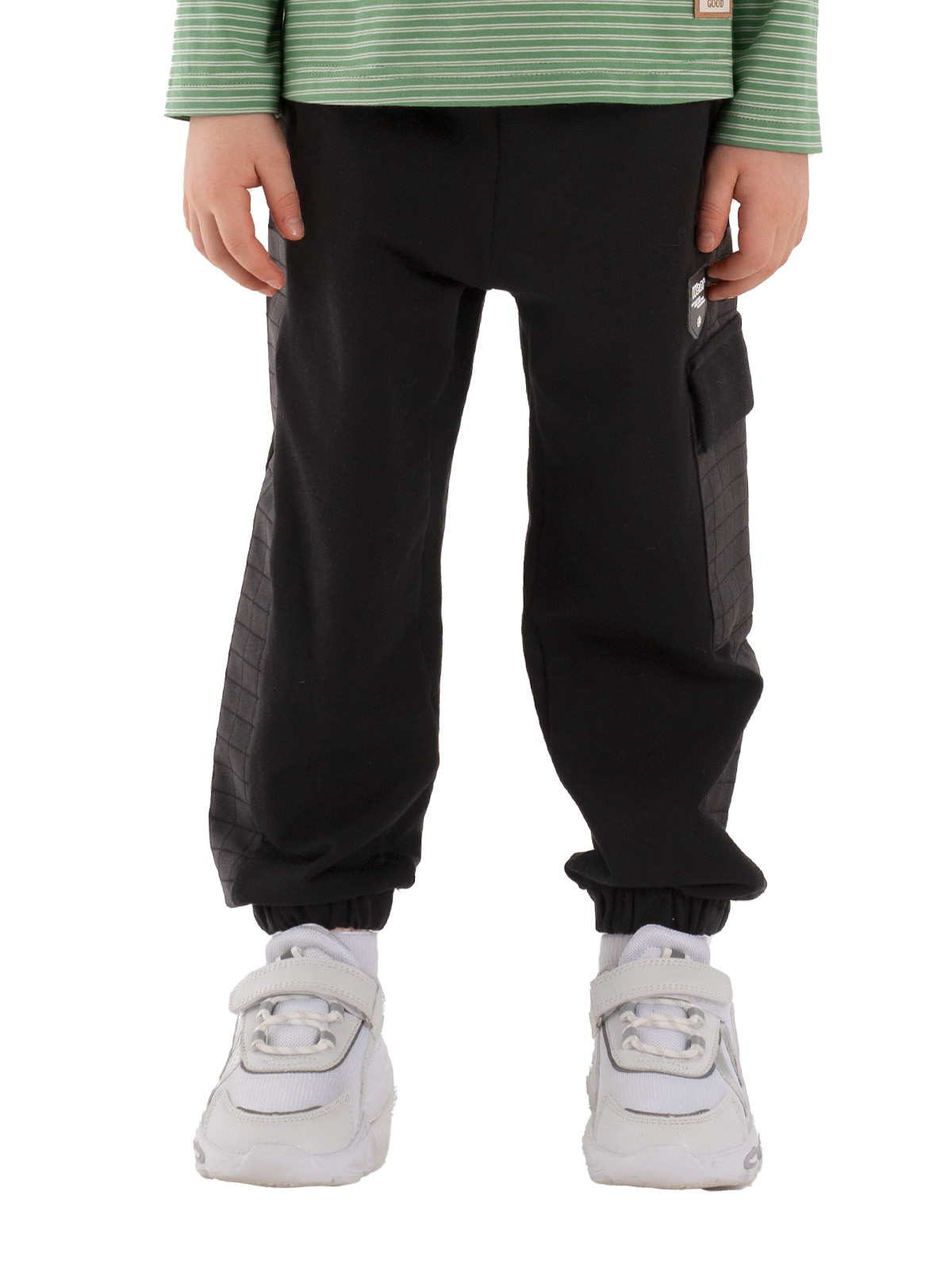 Брюки для мальчика О36697 (черный)