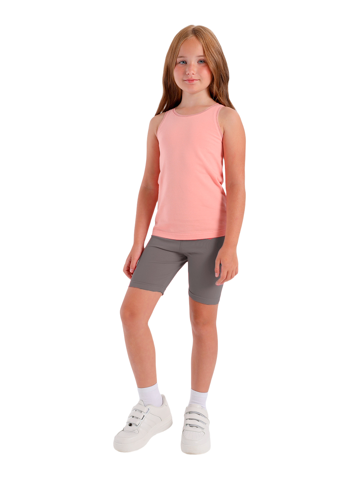 Шорты для девочки О57283 (серый)