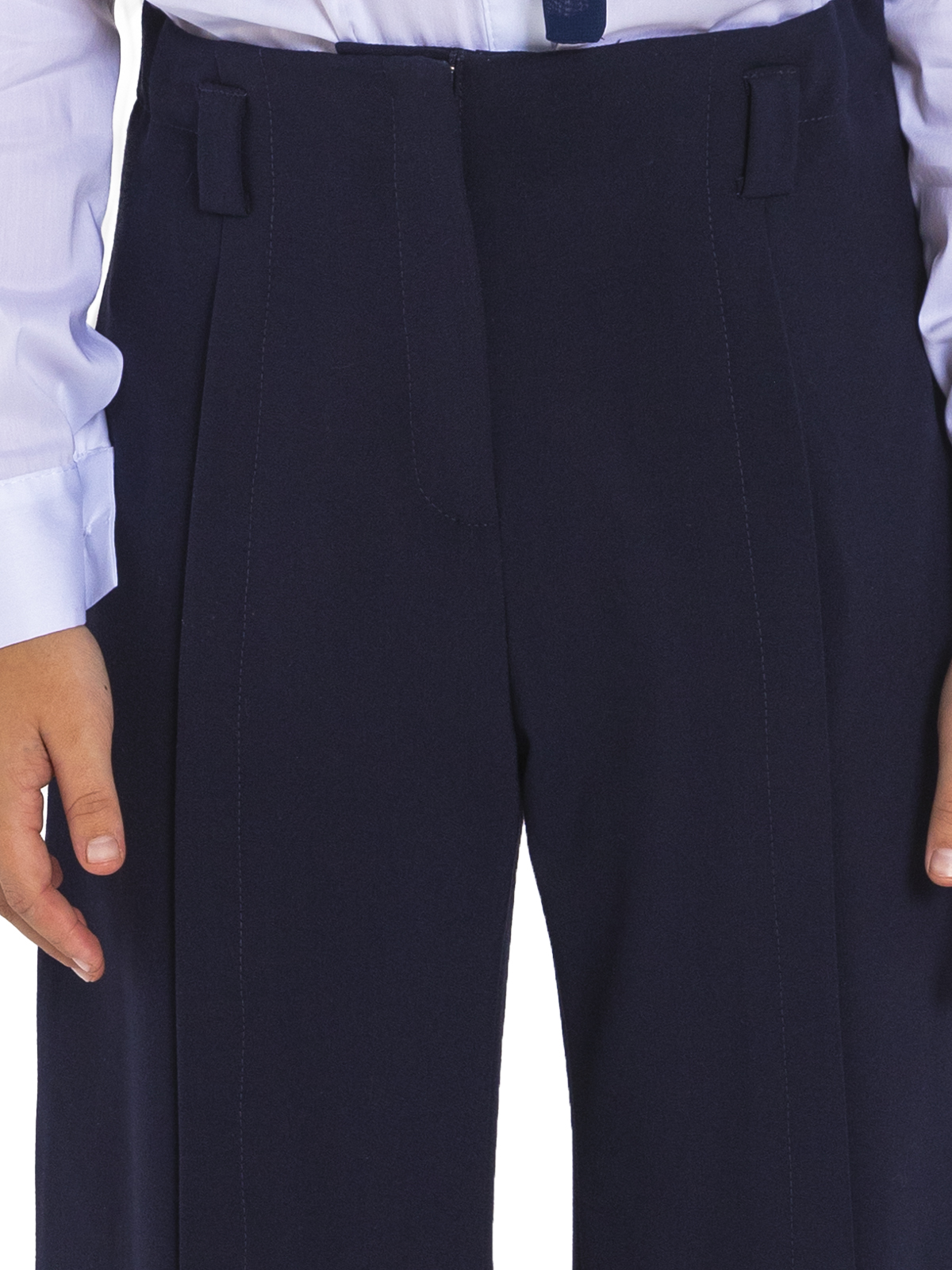 Брюки для девочки О76999 (синий)