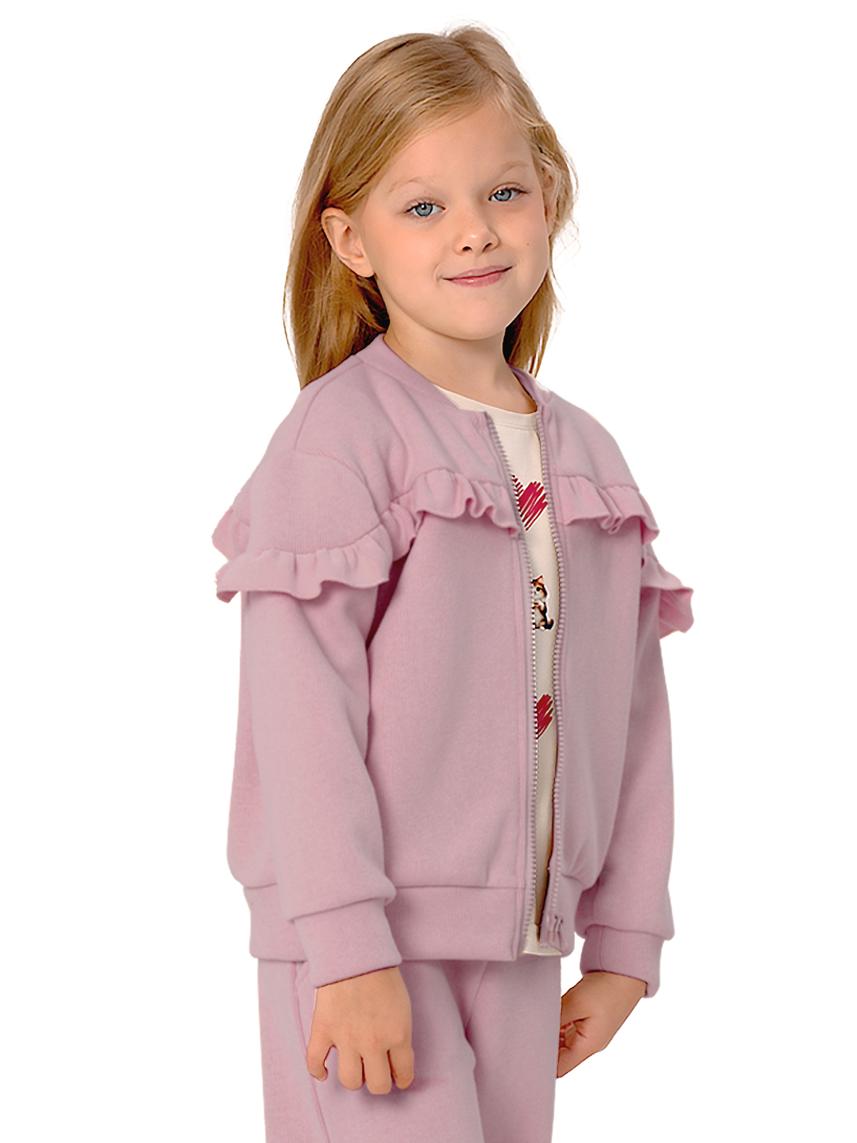 Джемпер для девочки О57304 (розовый)