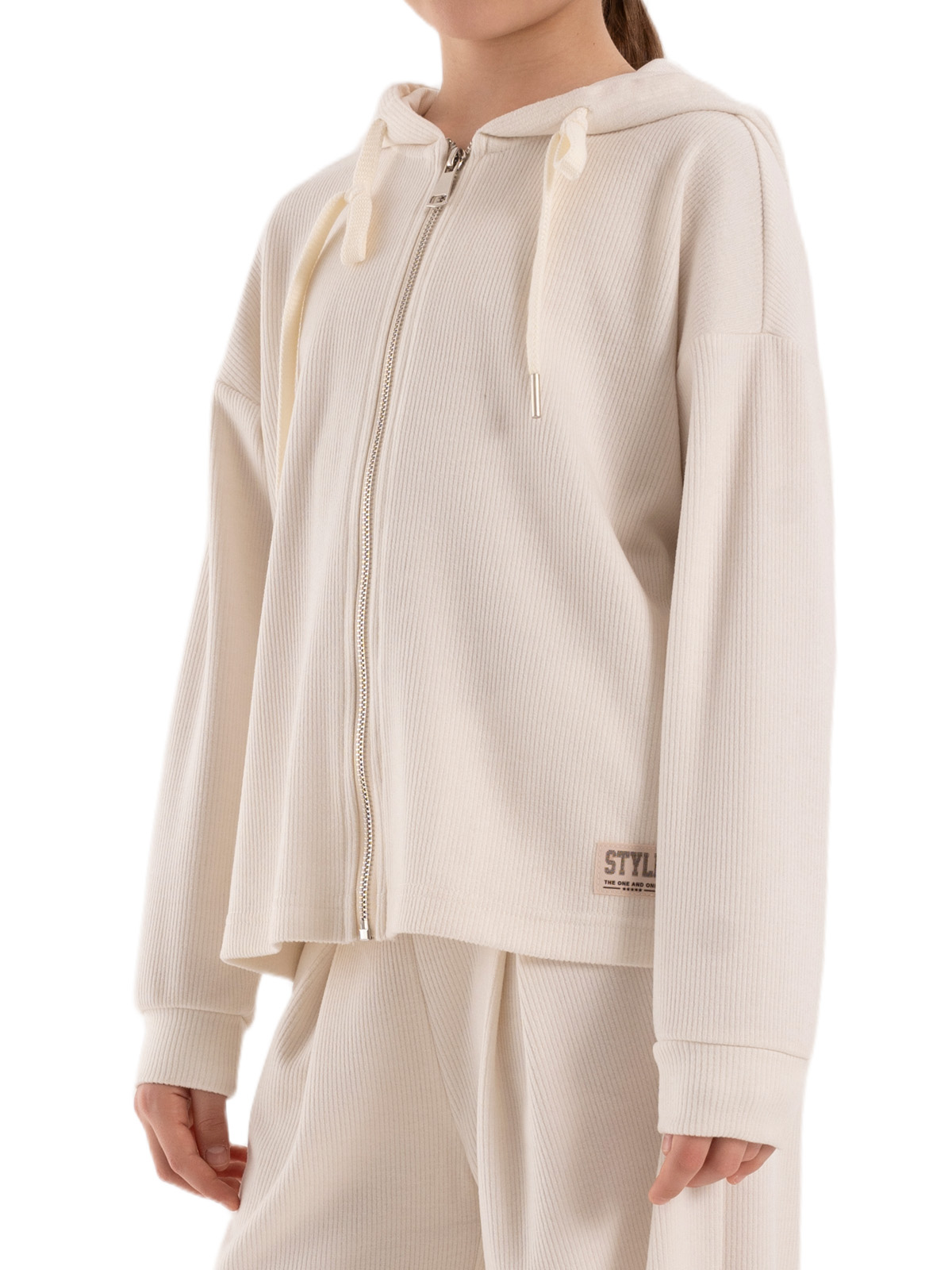 Джемпер для девочки О67077 (белый)