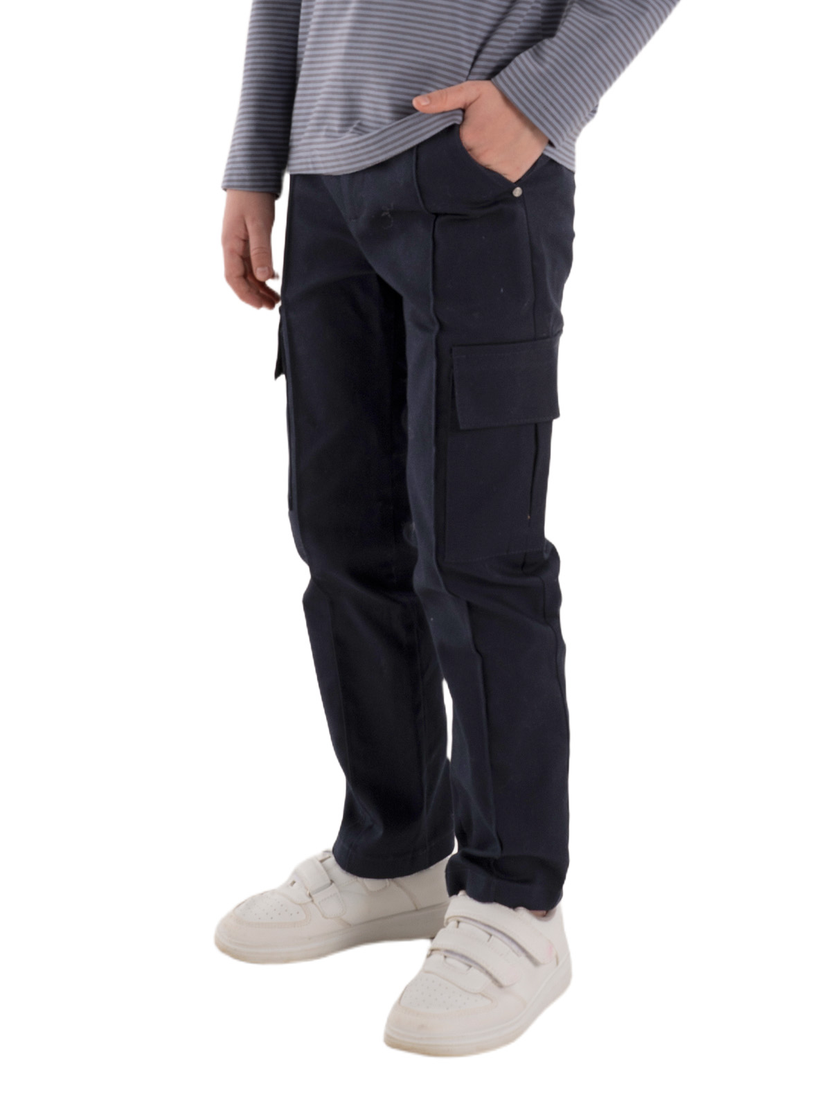 Брюки для мальчика О36668 (синий)