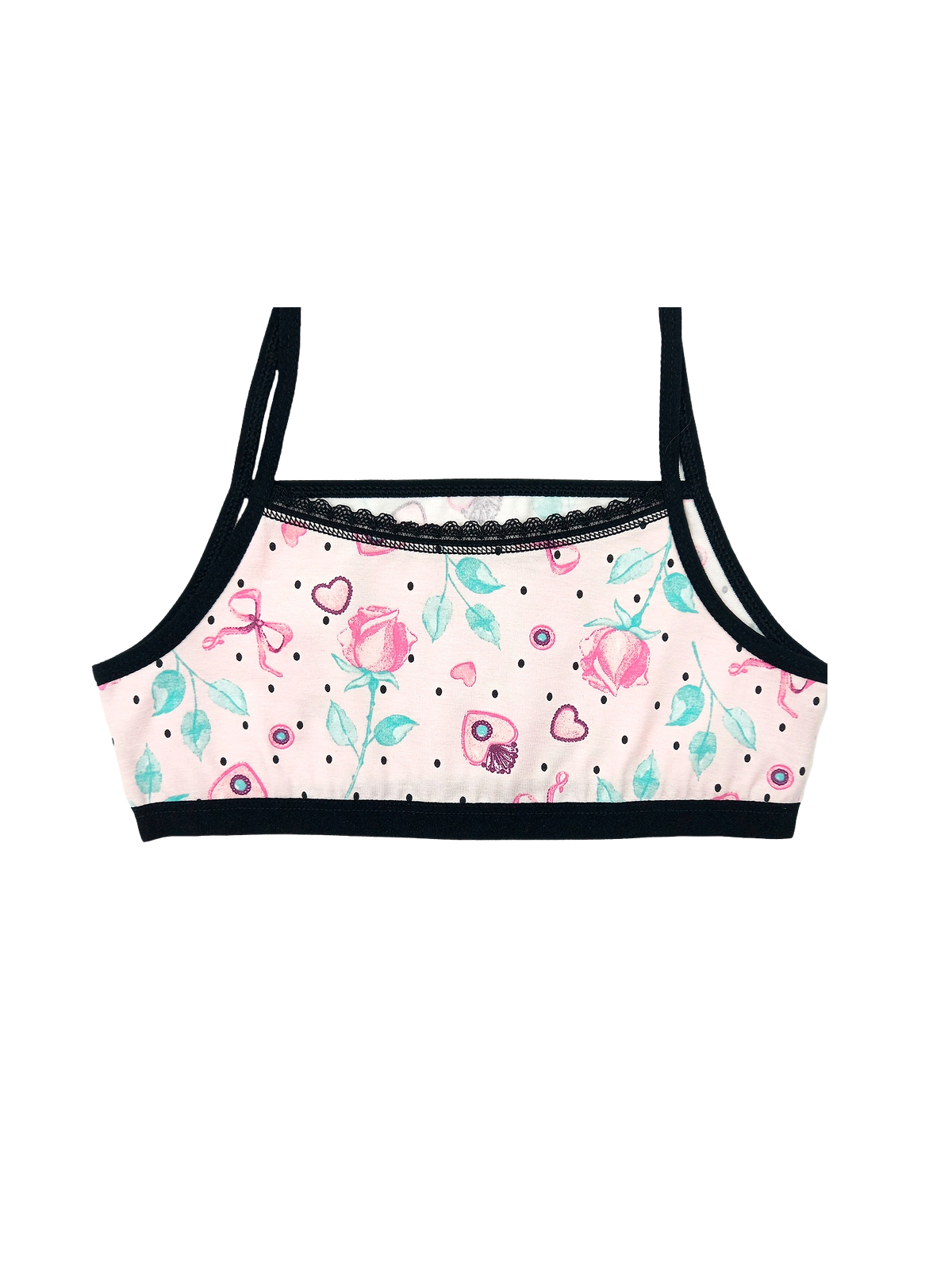 Топ для девочки 04155 (розовый)