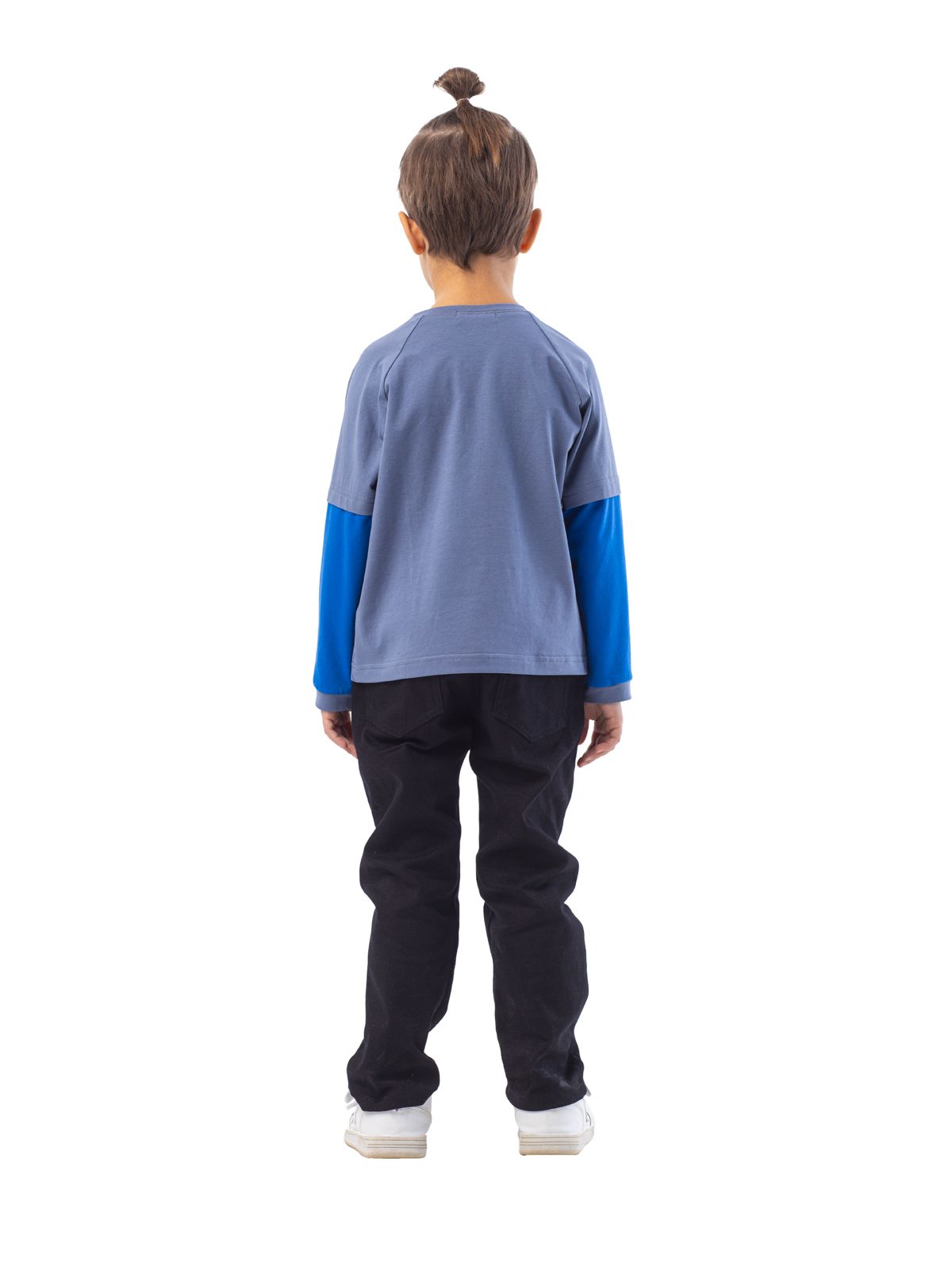 Брюки для мальчика О36718 (черный)