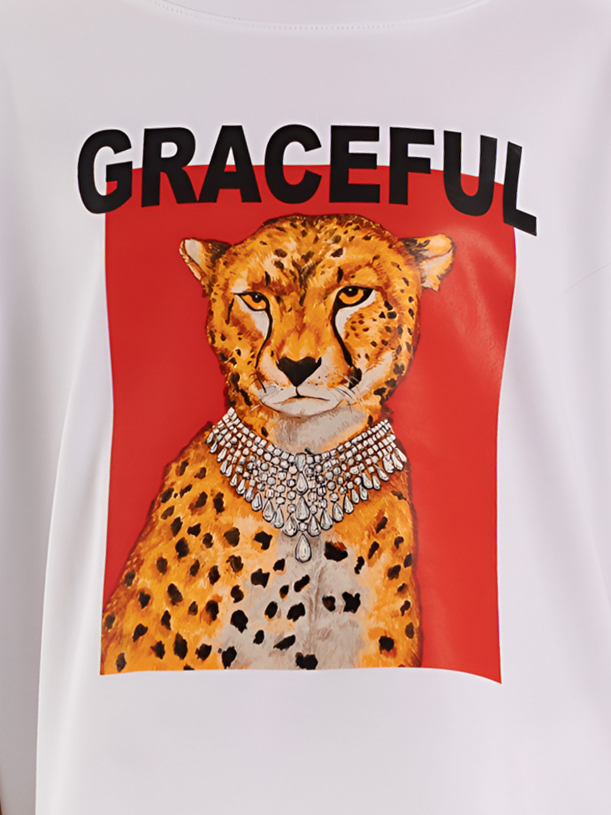 Джемпер для девочки О67079 (белый)