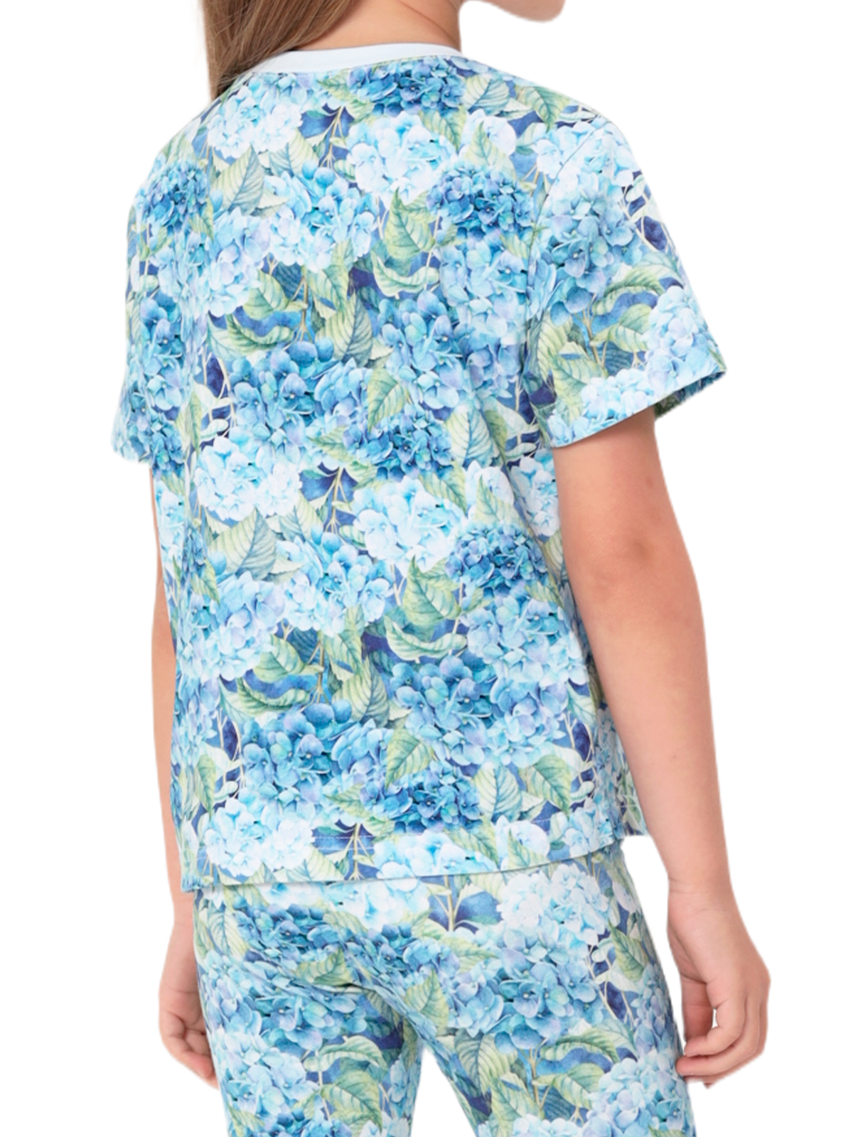 Джемпер для девочки О57107 (голубой)