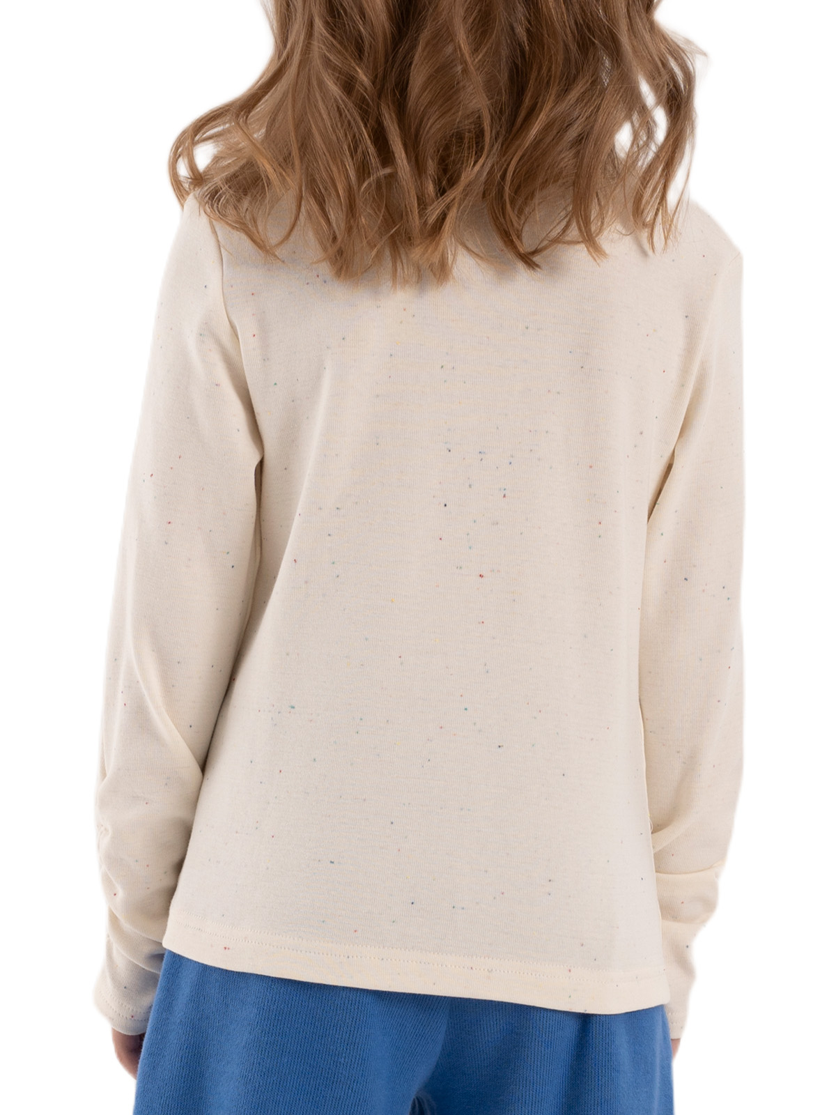 Джемпер для девочки О67142 (молочный)