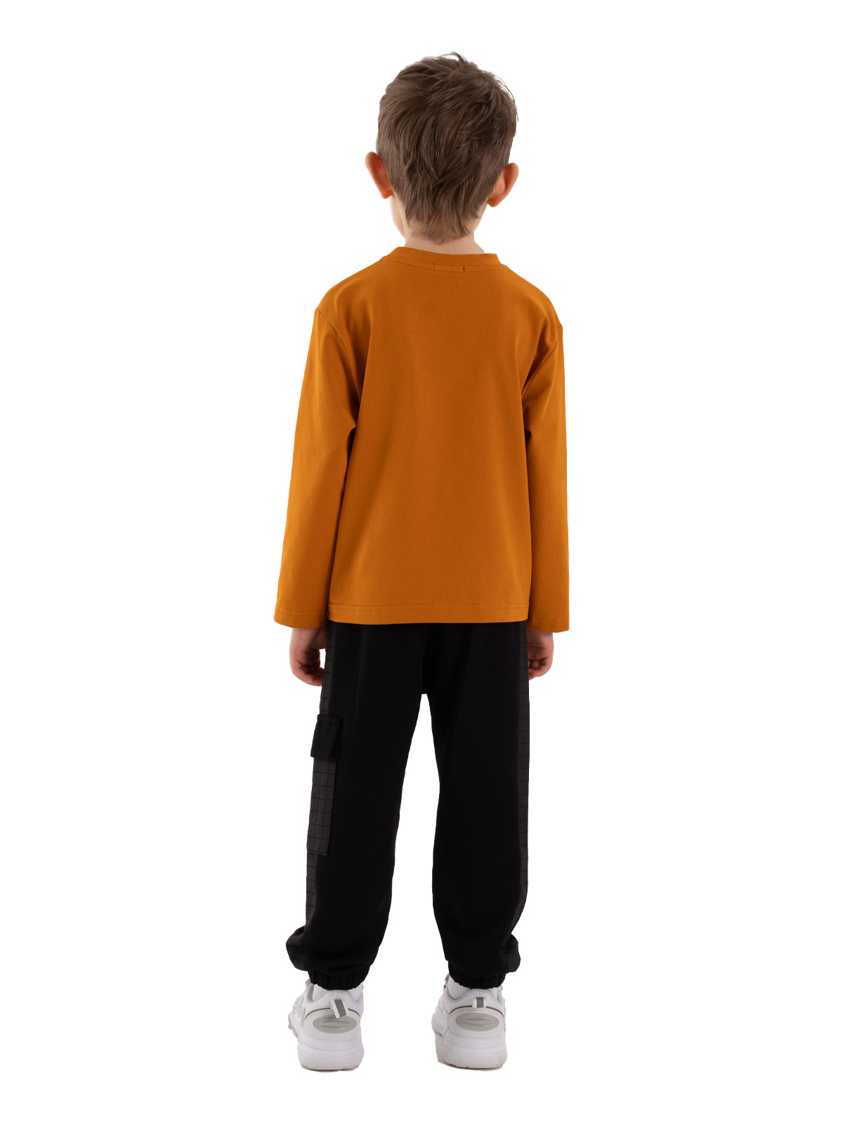 Брюки для мальчика О36697 (черный)