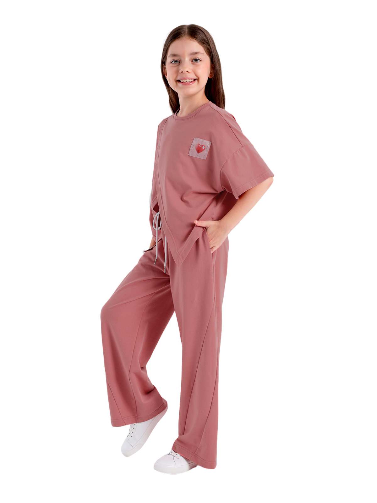 Джемпер для девочки О57276 (красный)