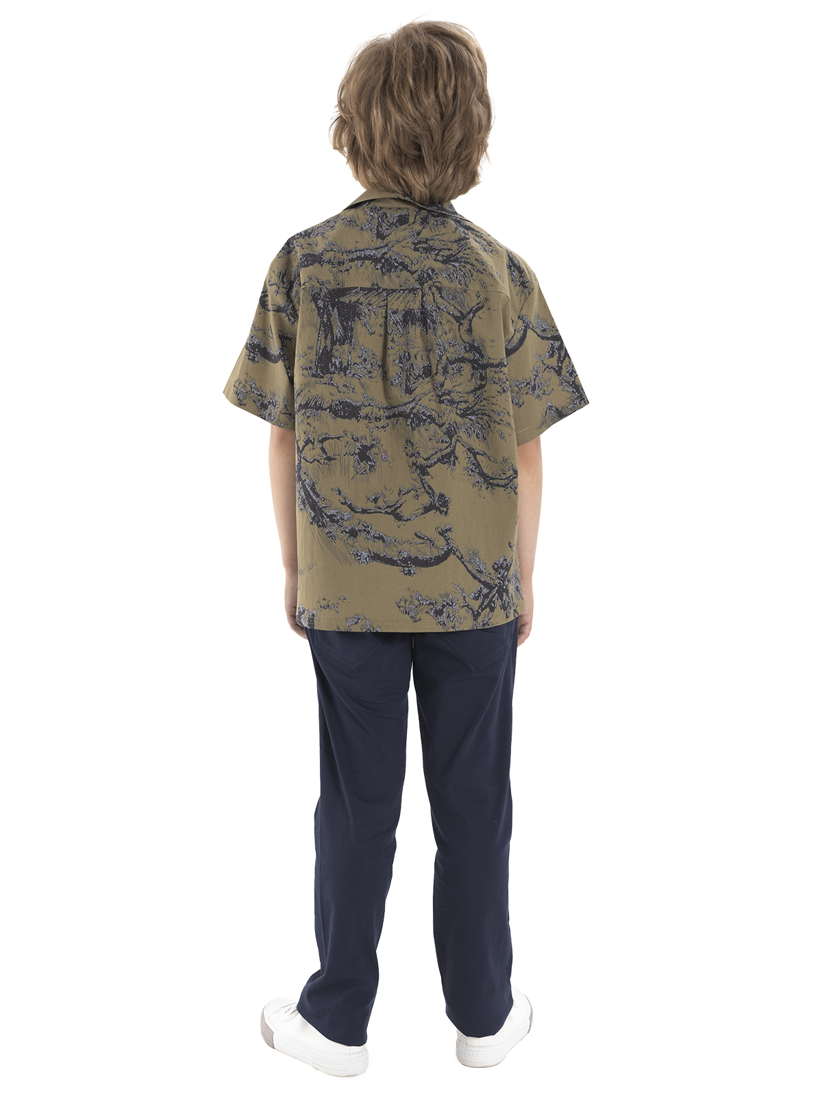 Брюки для мальчика О46945 (синий)