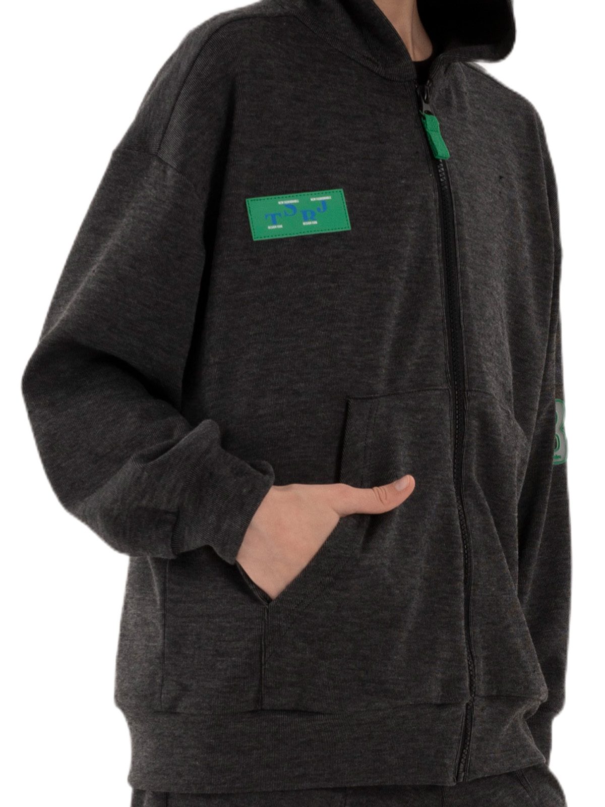 Джемпер для мальчика О37163 (черный)