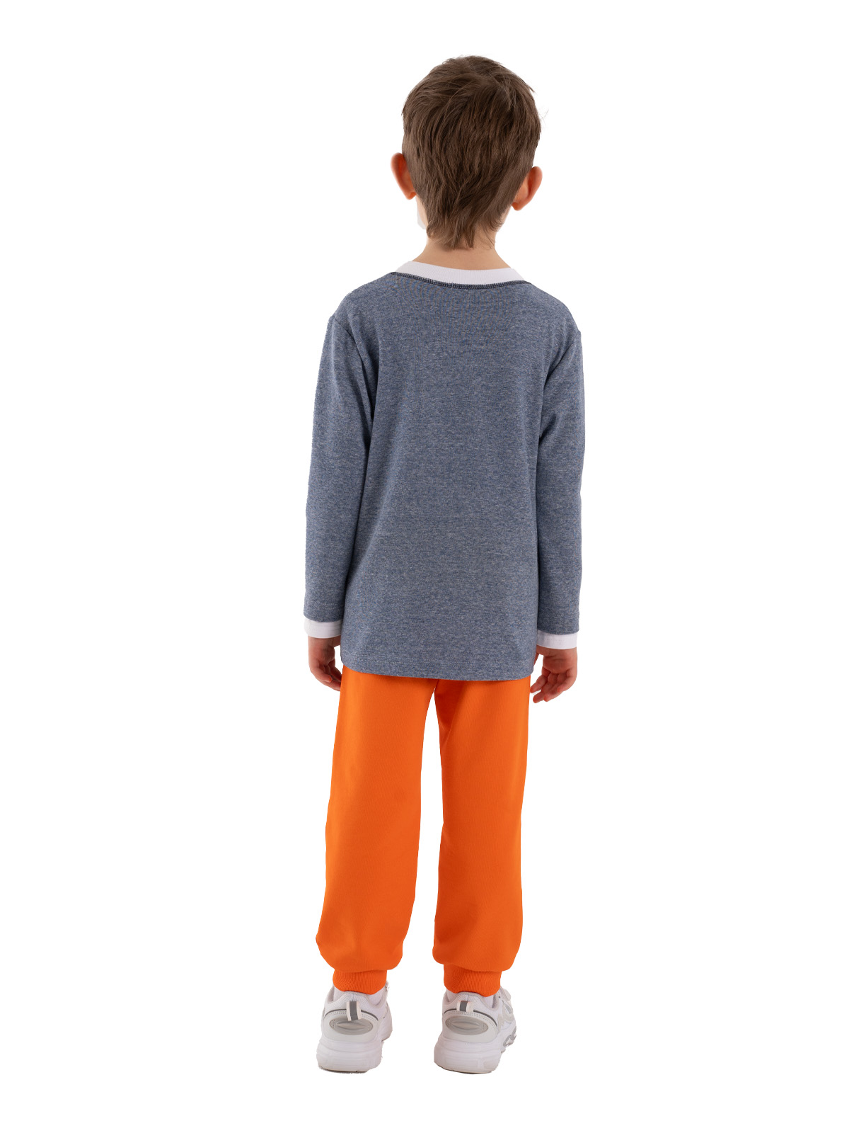 Джемпер для мальчика О37125 (деним)