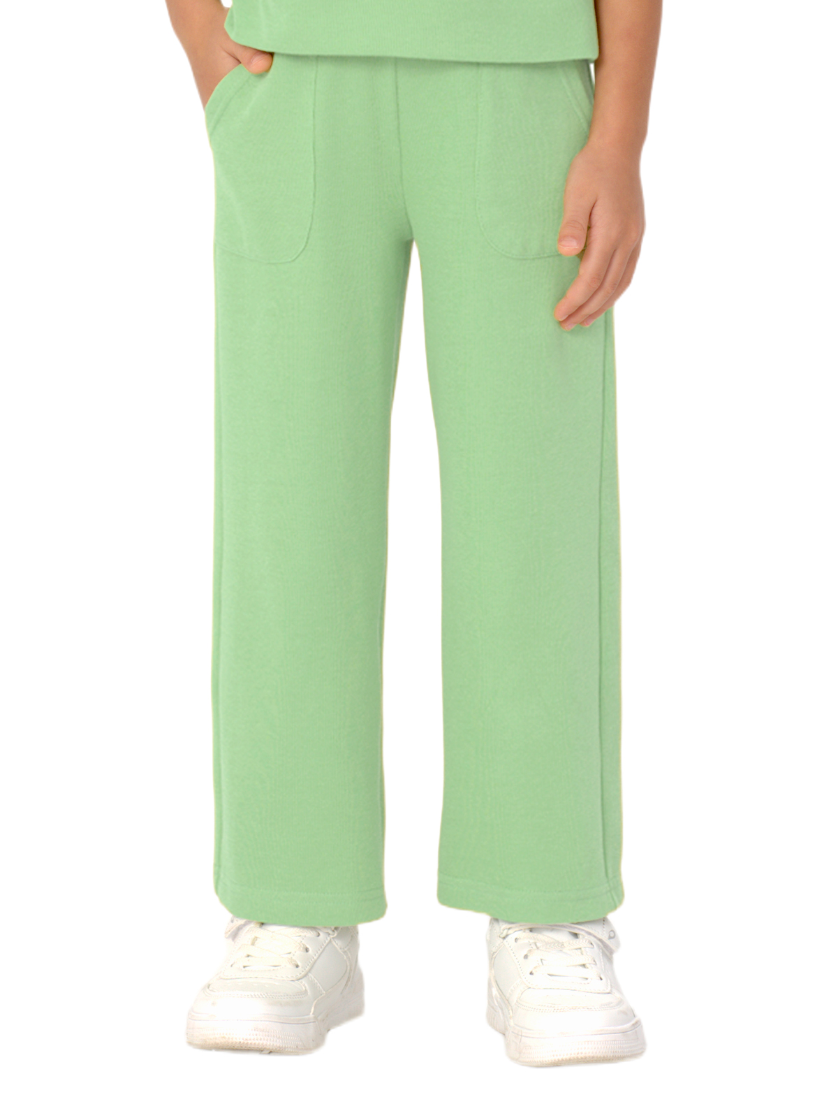 Комп.:джемп.,брюки для девочки О57300 (зеленый)