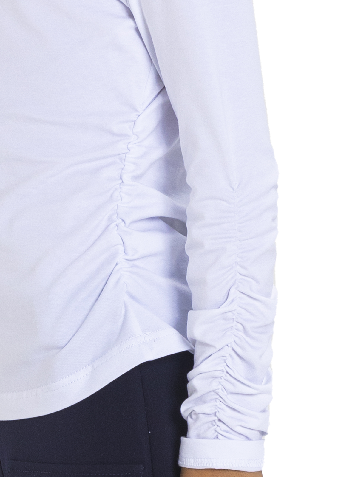 Джемпер для девочки О77050 (белый)