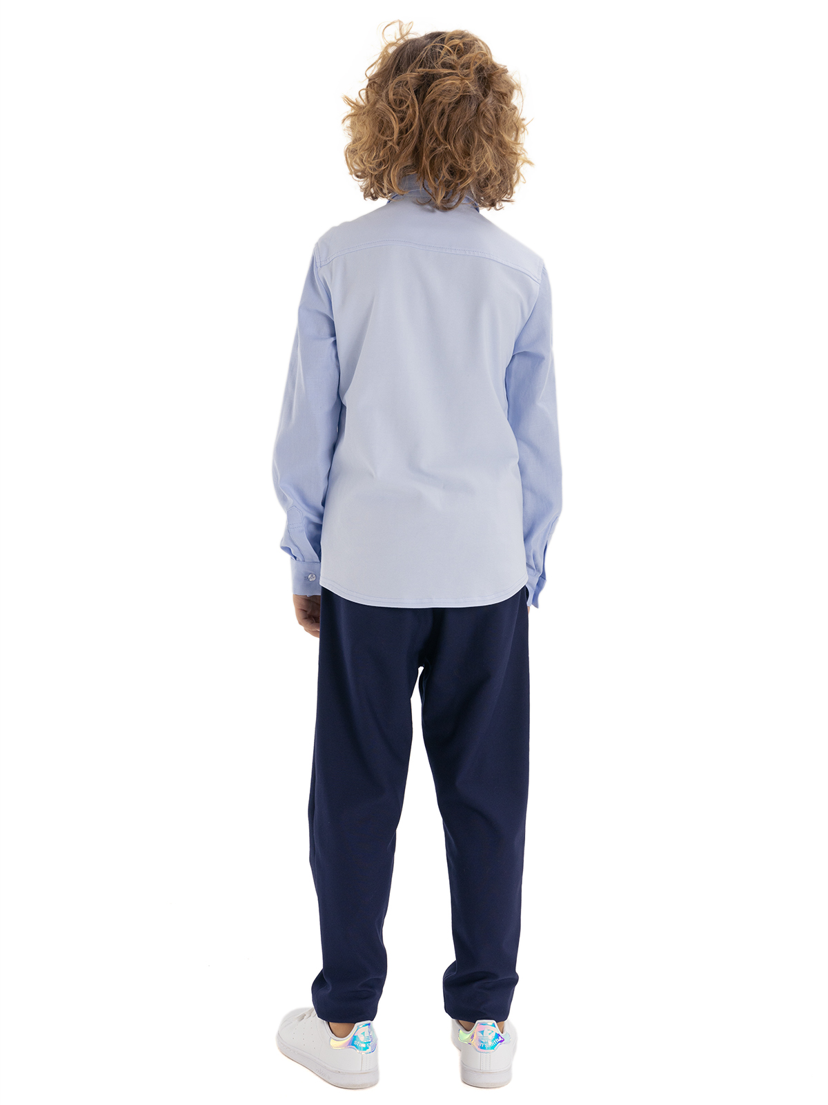 Верхняя сорочка для мальчика О14312 (голубой)