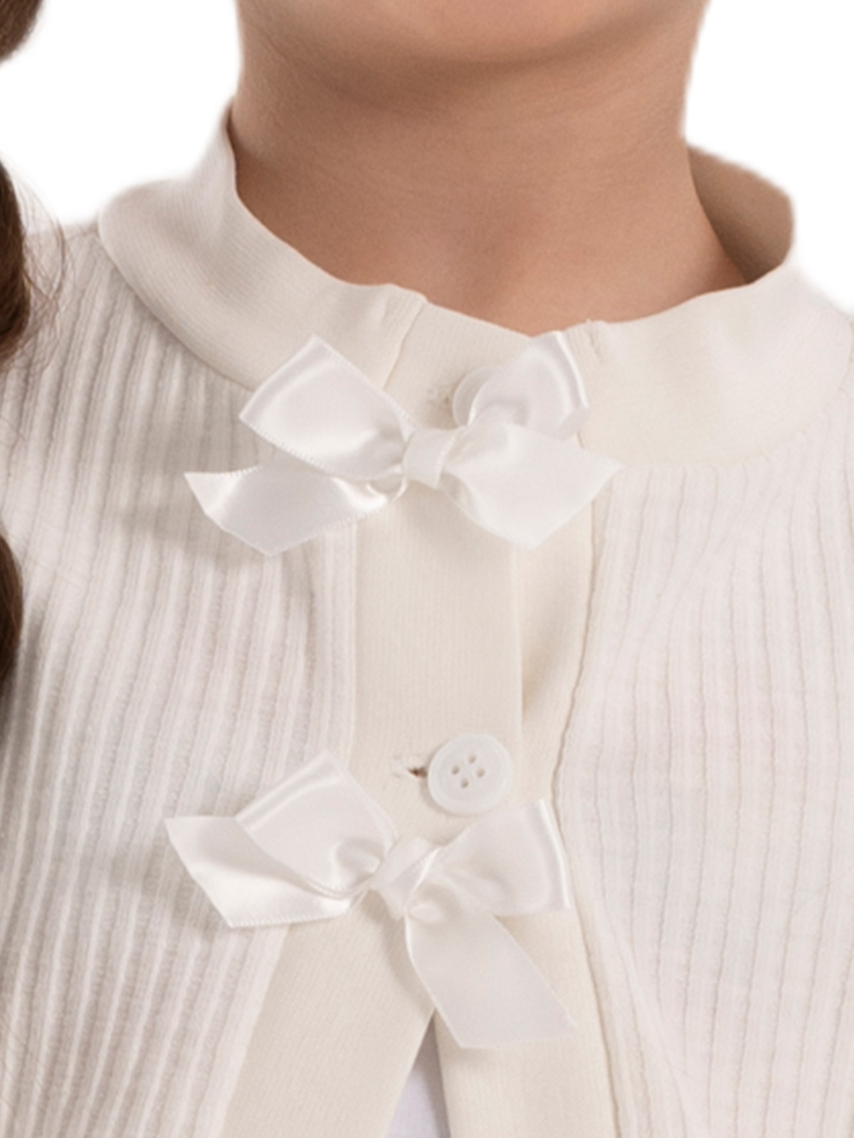 Джемпер для девочки О67105 (молочный)