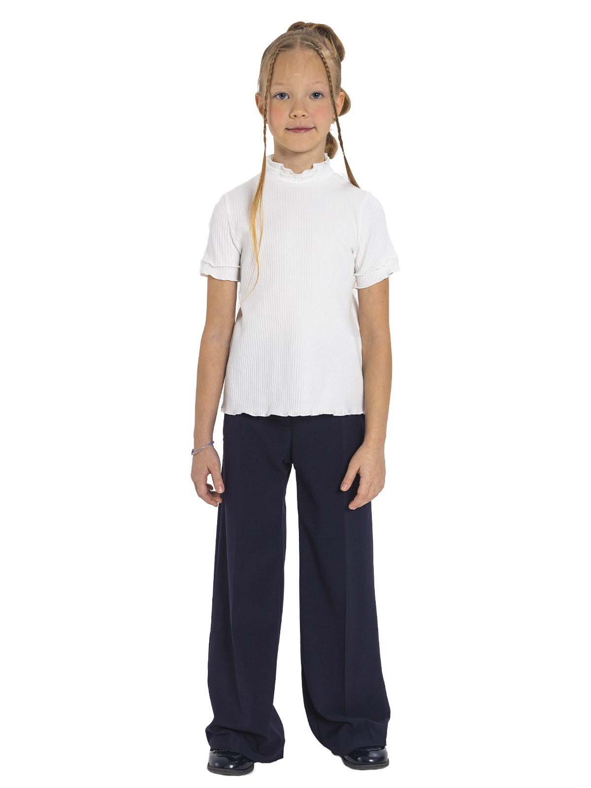 Джемпер для девочки О75702 (белый)